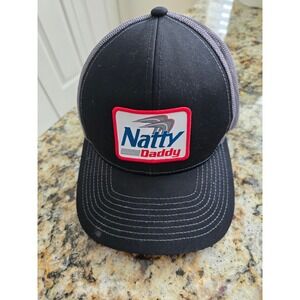 Natty Daddy Trucker‎ Hat Black Mesh Snapback Adjustable Pacific Headwear